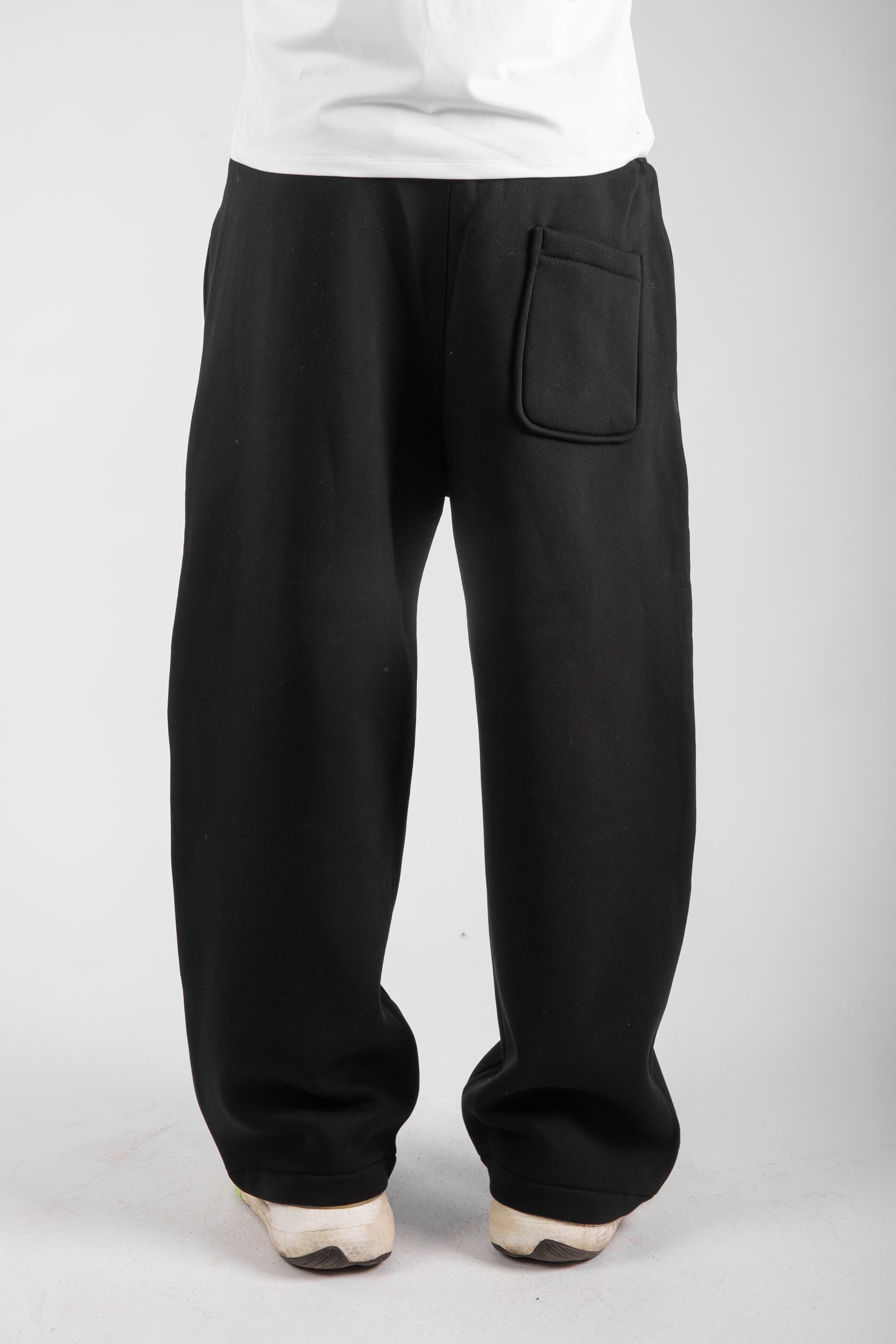 Black Ballon Fit Sweatpants