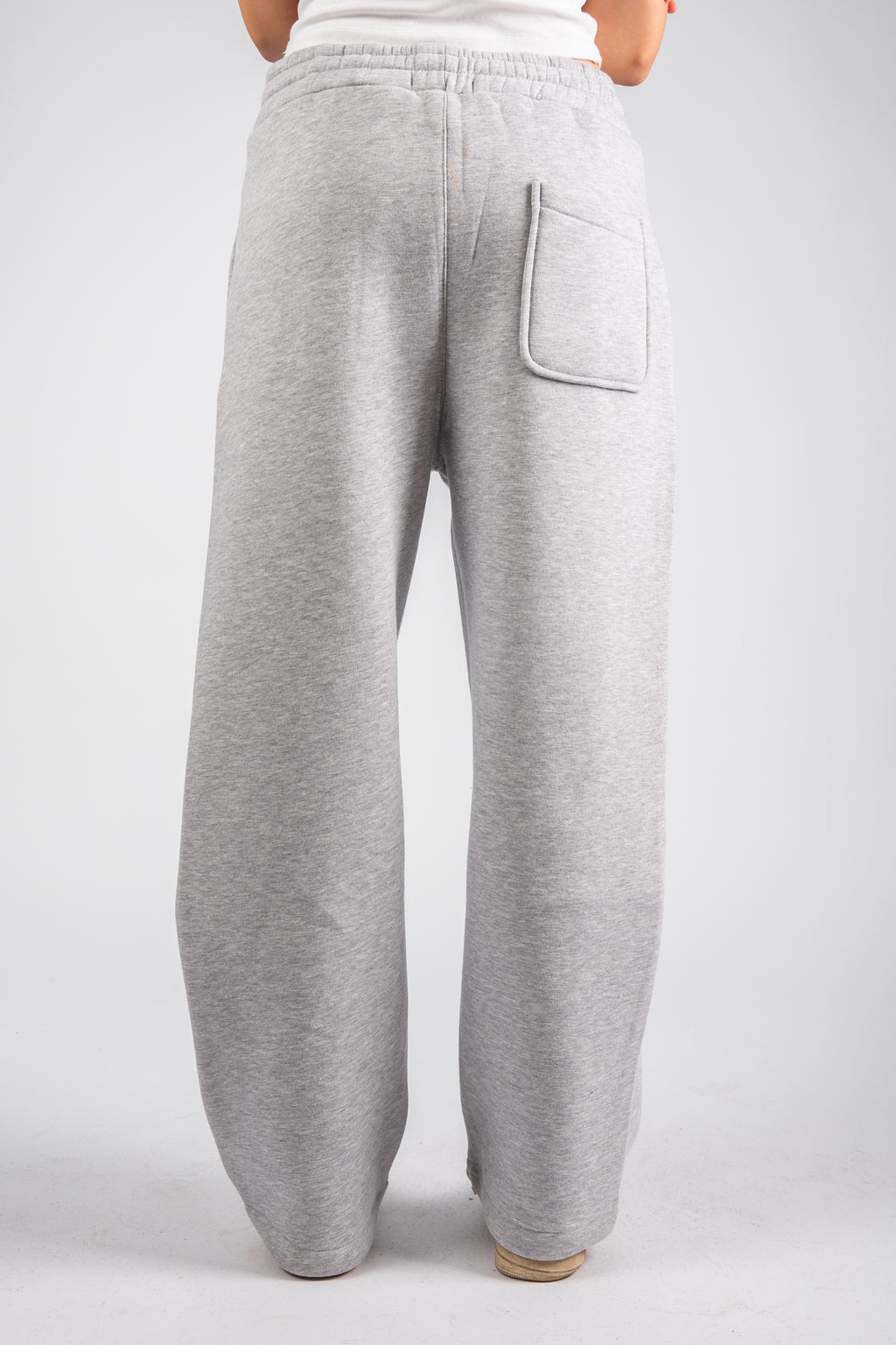 Grey Ballon Fit Sweatpants