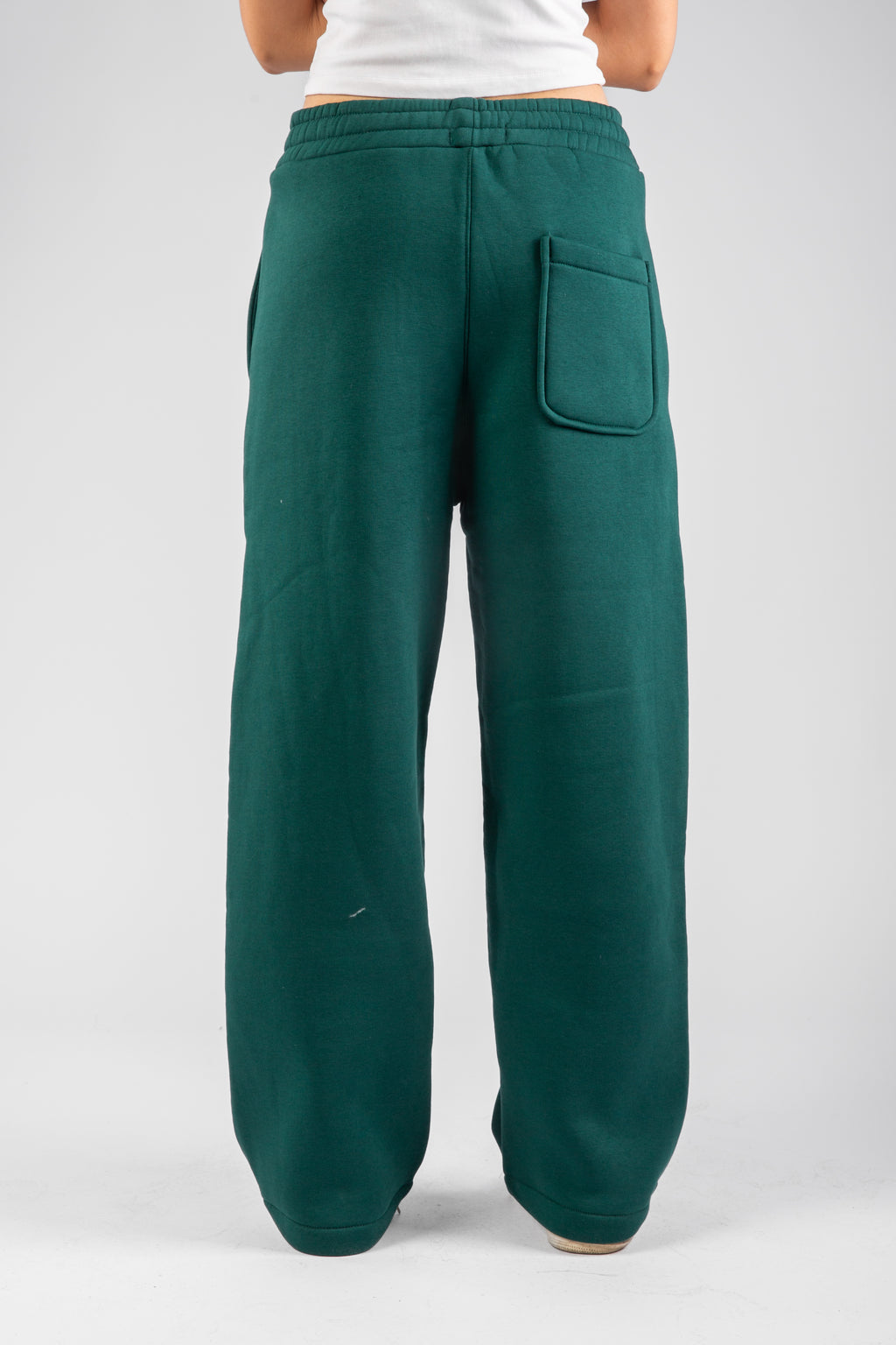 Green Ballon Fit Sweatpants