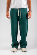 Green Ballon Fit Sweatpants